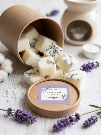 Lavender Bliss Soy Wax Melt – 4 oz | Flame-Free Home Fragrance
