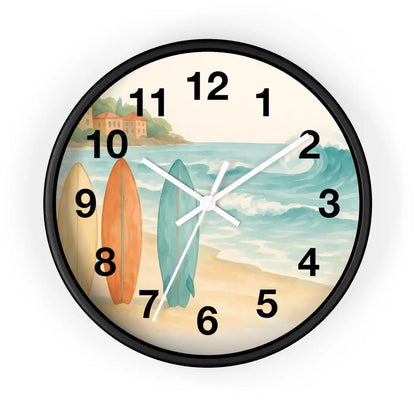 Vintage Surfboards – Wooden Wall Clock