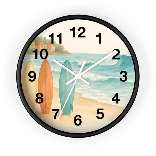 Vintage Surfboards – Wooden Wall Clock
