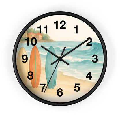 Vintage Surfboards – Wooden Wall Clock