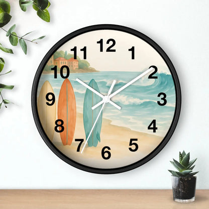 Vintage Surfboards – Wooden Wall Clock