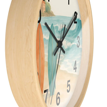 Vintage Surfboards – Wooden Wall Clock