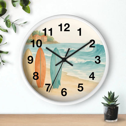 Vintage Surfboards – Wooden Wall Clock