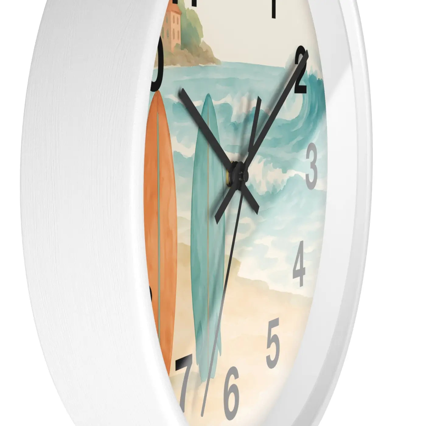 Vintage Surfboards – Wooden Wall Clock