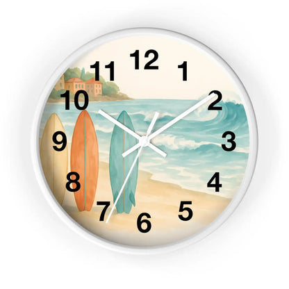 Vintage Surfboards – Wooden Wall Clock