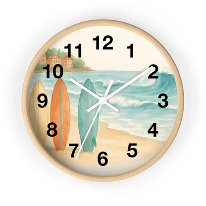 Vintage Surfboards – Wooden Wall Clock