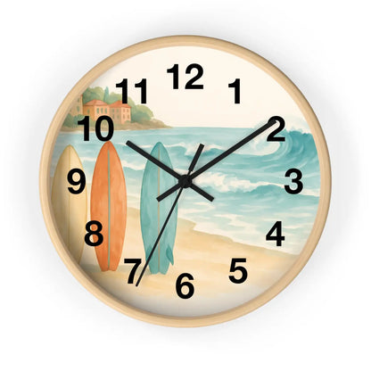 Vintage Surfboards – Wooden Wall Clock