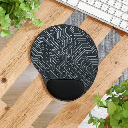 Memory Foam Mouse Pad – Tech Art Graphic