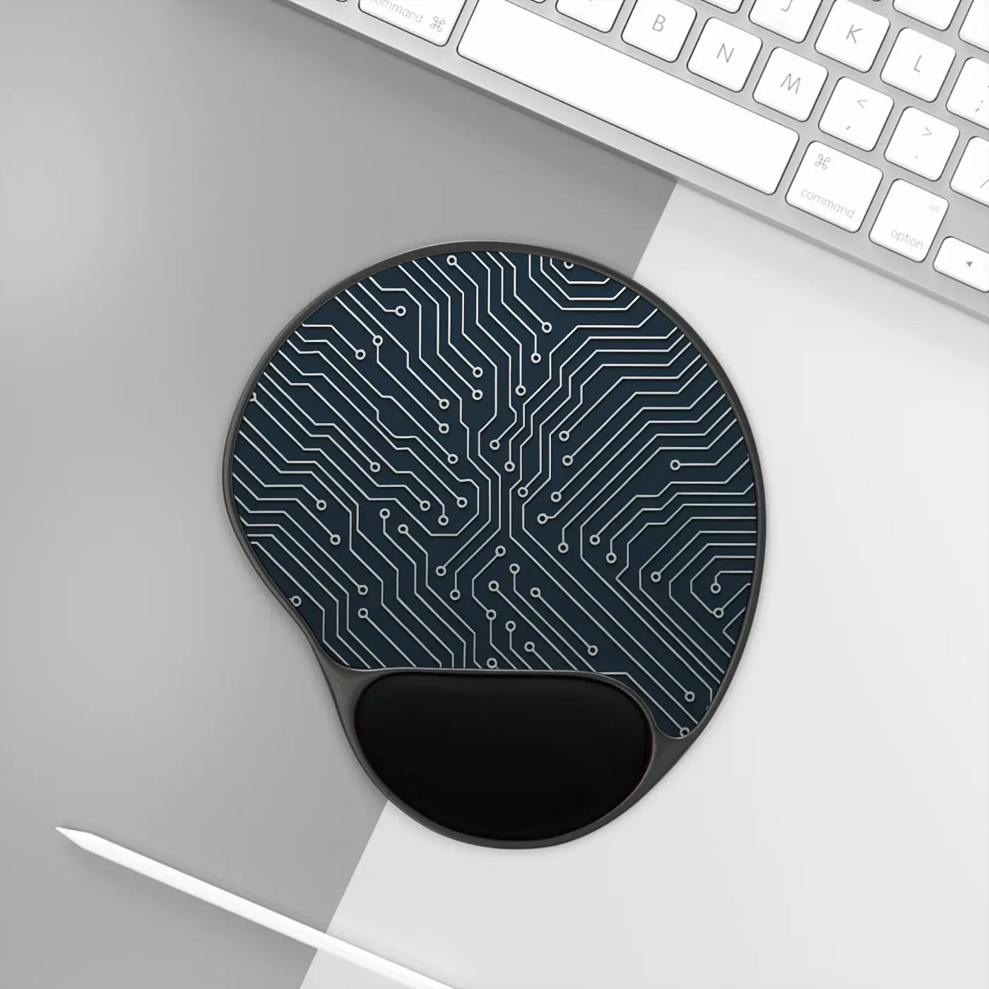 Memory Foam Mouse Pad – Tech Art Graphic
