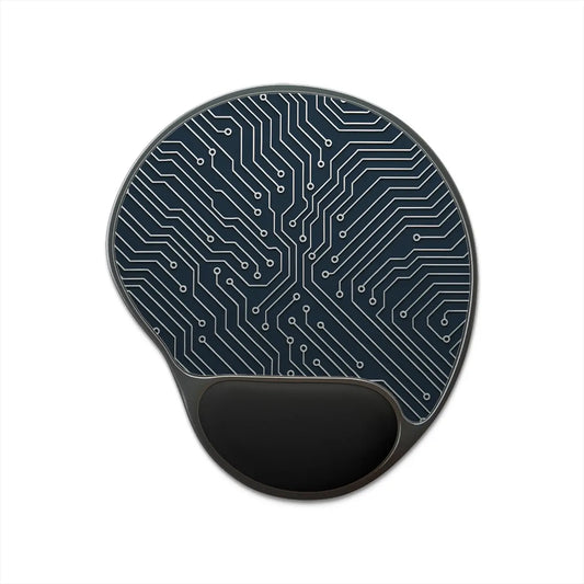 Memory Foam Mouse Pad – Tech Art Graphic