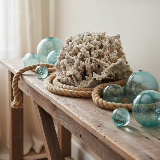 Vintage Merulina Coral Specimen - Coastal Home Decor