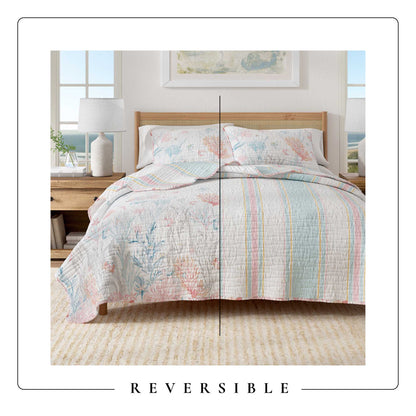 Coastal Coral Reef Quilt Set